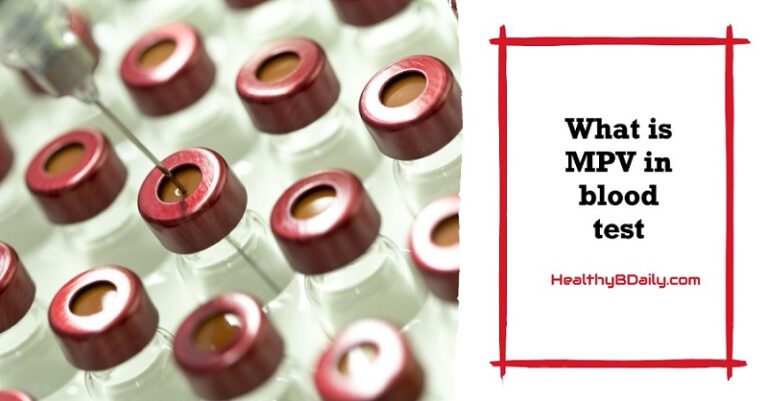 what is mpv in blood test