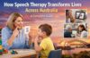 Speech therapy
